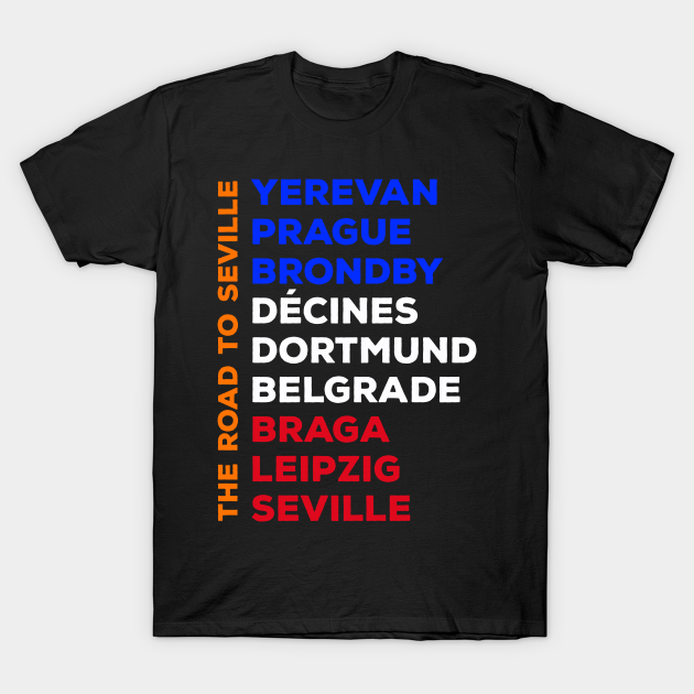 Rangers Seville Sevilla 2022 Road to Seville - Rangers Fc - T-Shirt | TeePublic